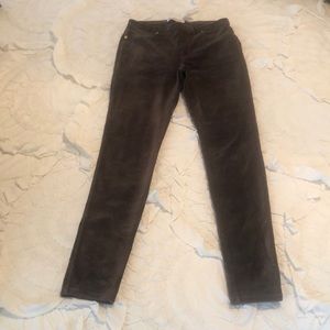 Brown corduroy Michael Kors leggings